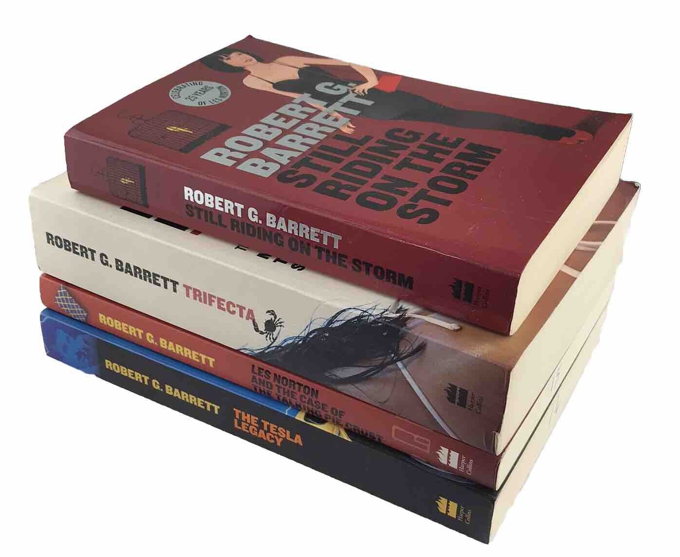 4x Les Norton Series Paperback Book Bundle by Robert G. Barrett #1,2,4,10,11,13