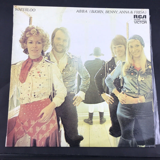 ABBA - WATERLOO - RCA 1974 AUS ORIGINAL PRESS VINYL LP RECORD - Good Condition