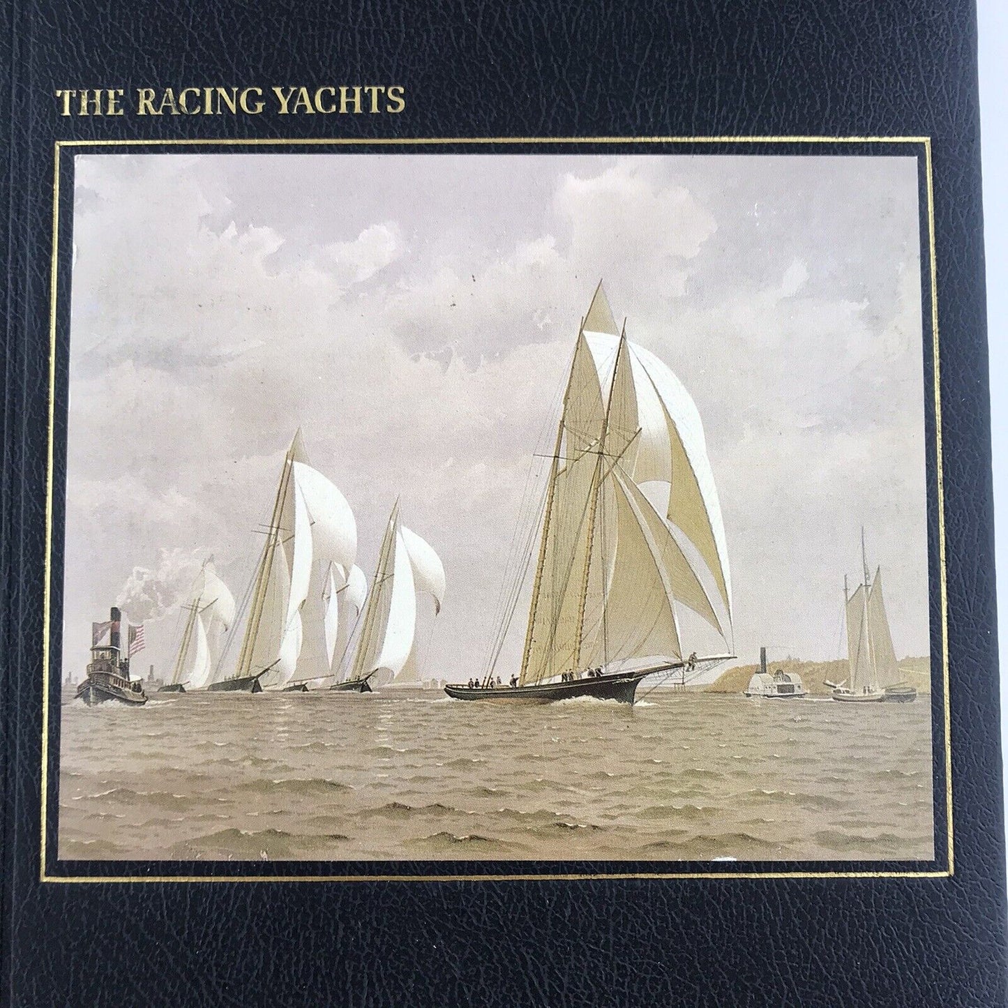 Time-Life Books the Seafarers - THE RACING YACHTS Hardcover Faux Leather 1982