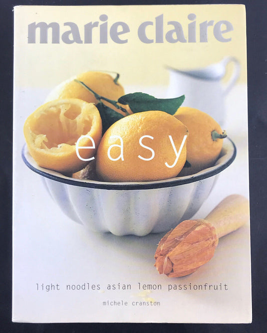 Marie Claire Easy, Asian Cuisine Cookbook By Michele Cranston, Small Book