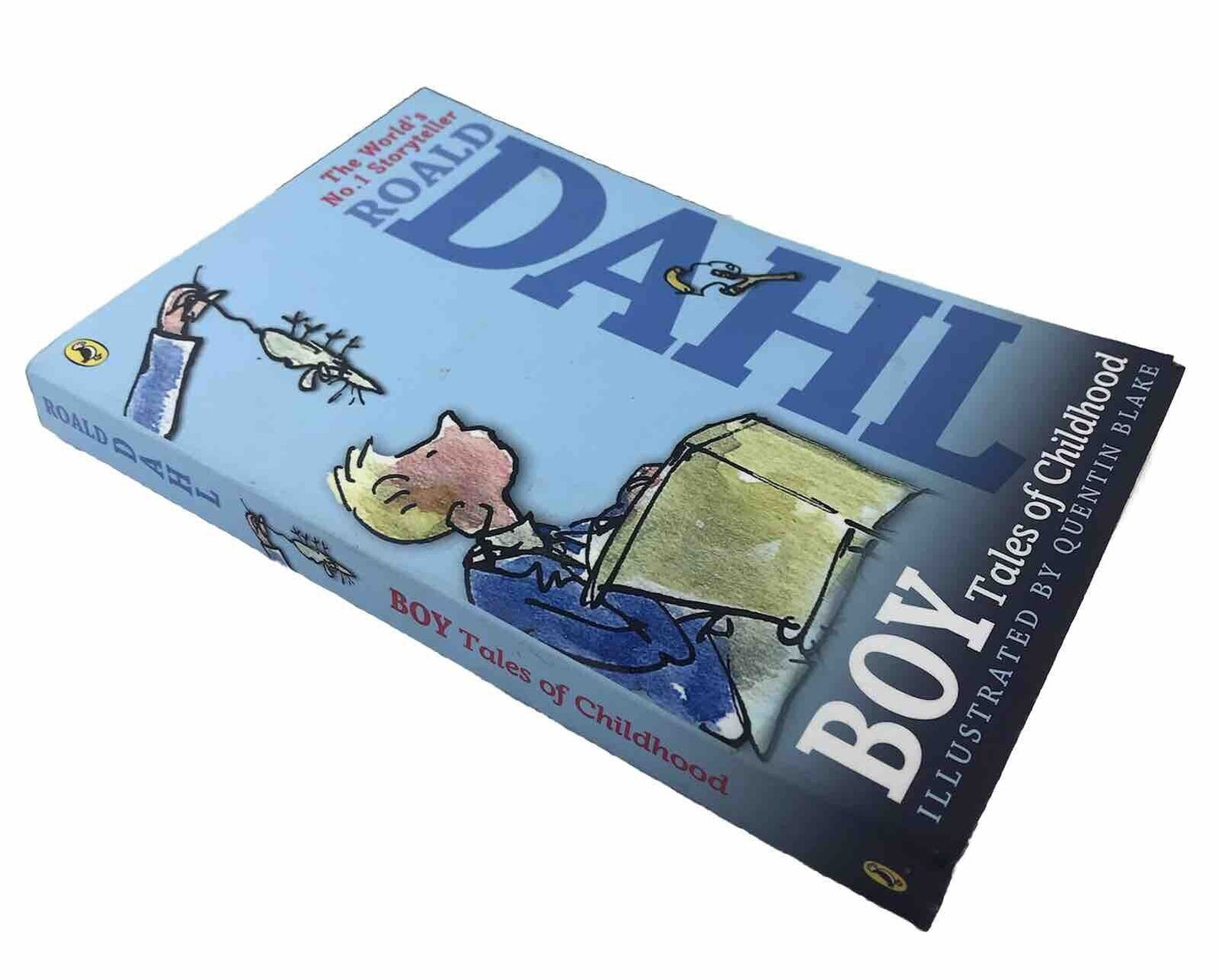 Boy: Tales of Childhood by Roald Dahl (Paperback, 2013) Illustrated by Quentin B