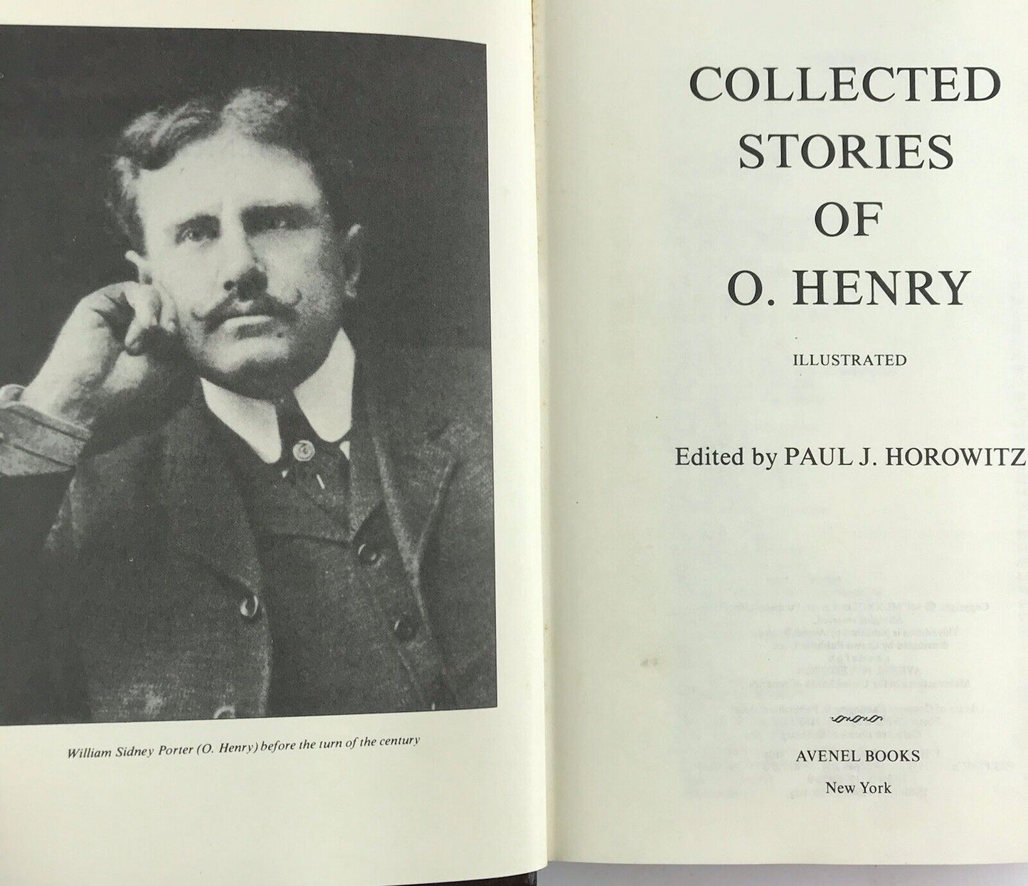 Collected Stories Of O. Henry (Illustrated Elegant Hardcover 1979)