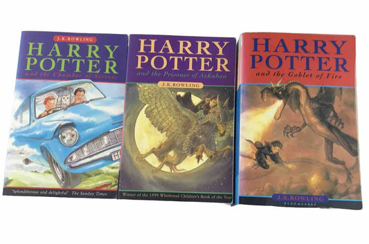 Harry Potter Book Series Bundle (Books 2-4 by J. K. Rowling (Paperbacks)