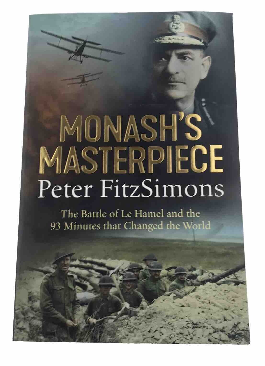 Monash's Masterpiece by Peter FitzSimons (Paperback (2018) World War I Battle