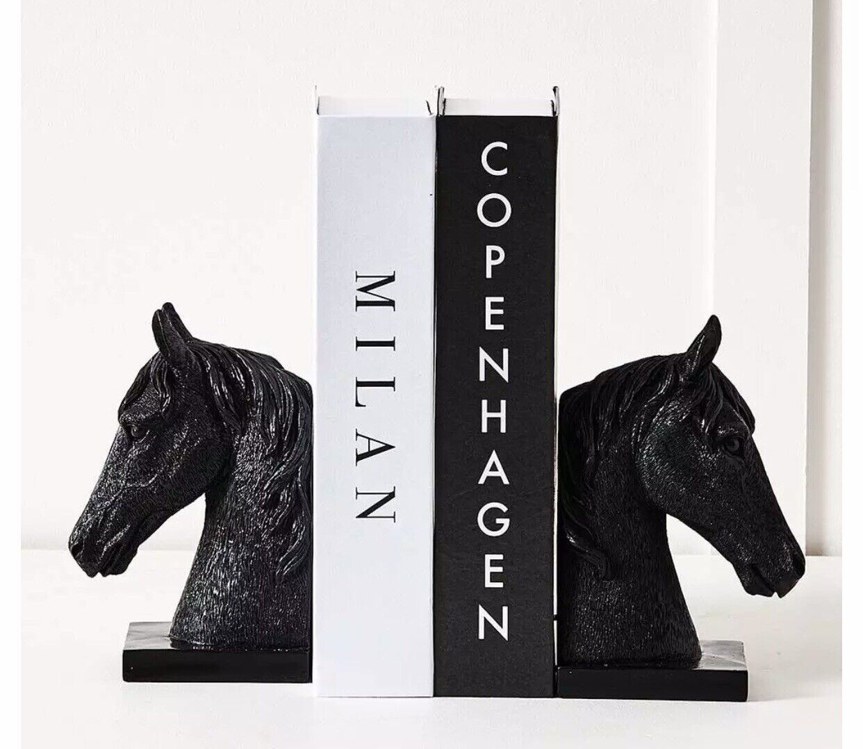 Horse Head Bookends - Set of Two