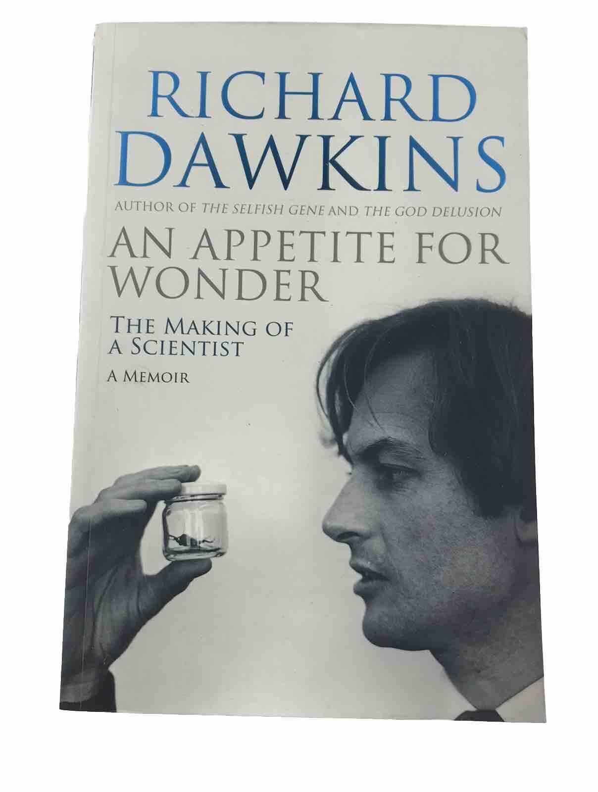 AN APPETITE FOR WONDER by Richard Dawkins (Paperback 2013)