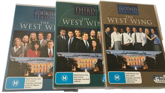 The West Wing : Season 2-4 (24 Disc)s - Region 4 - Preowned - FREE Shipping!!