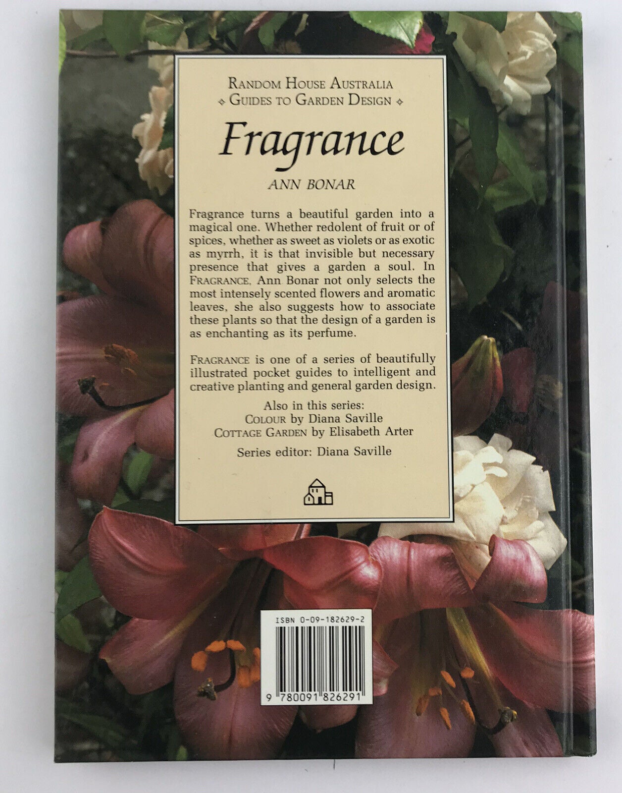 Fragrance By Ann Bonar - Random House Austrália Guides To Garden Design Hardback