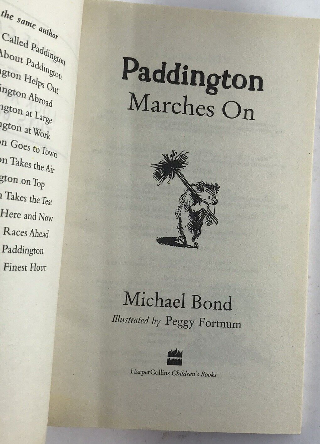 Paddington Marches On by Michael Bond (Small Illustrated Paperback) Classic #6