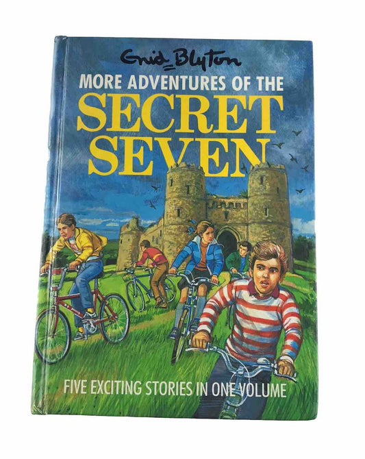 More Adventures of the Secret Seven by Enid Blyton (5 Stories) Hardcover 1989