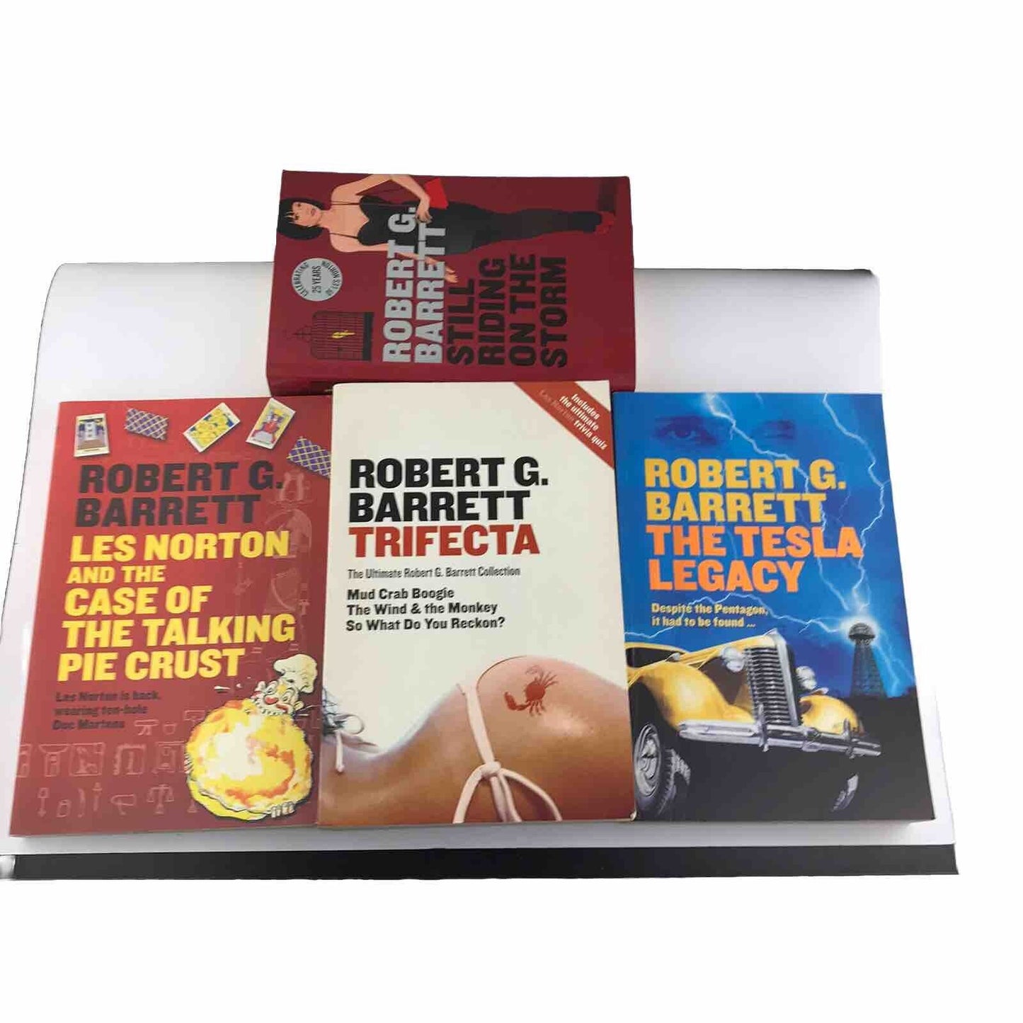 4x Les Norton Series Paperback Book Bundle by Robert G. Barrett #1,2,4,10,11,13