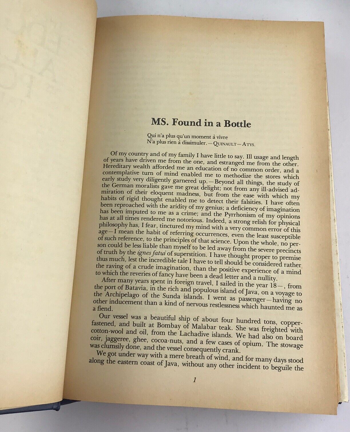 The Complete Tales and Poems of Edgar Allan Poe (Avenel Books Hardcover 1981)