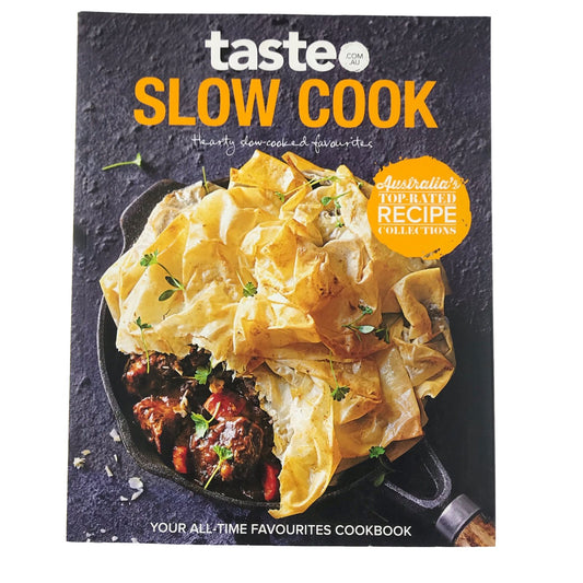 taste Slow Cook Recipe Books Paperback Hearty Slow-cooked Favorites taste.com.au