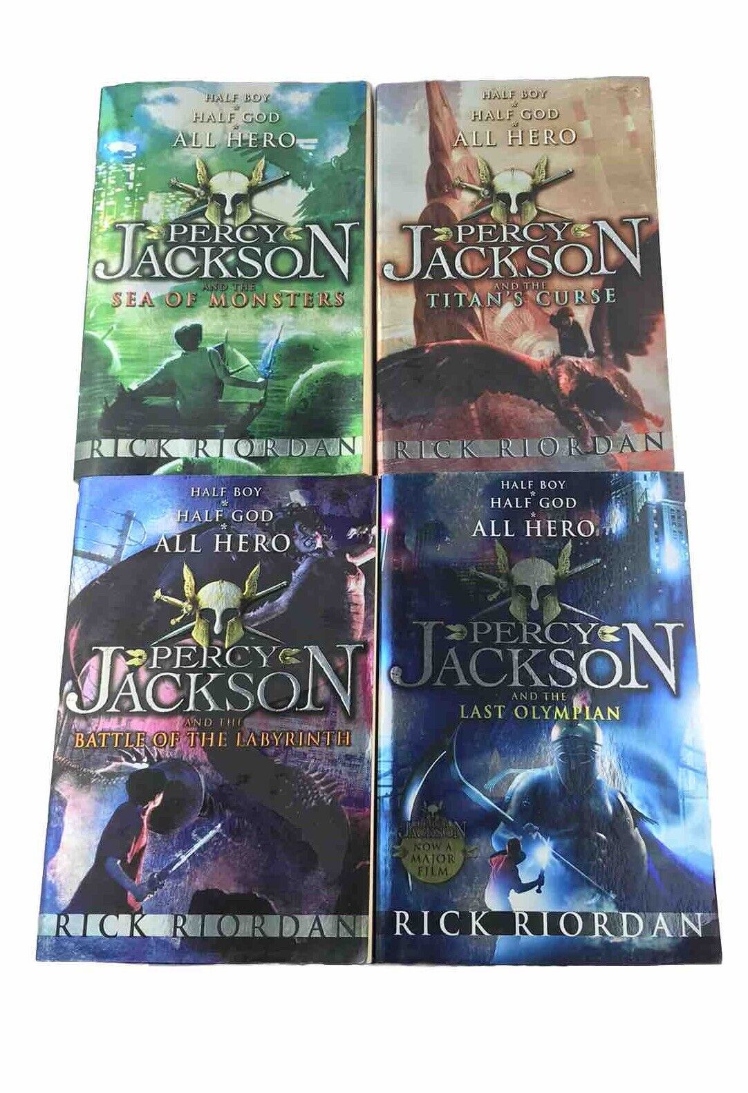 Percy Jackson Book Bundle by Rick Riordan (Paperbacks 2010) Books 2-5