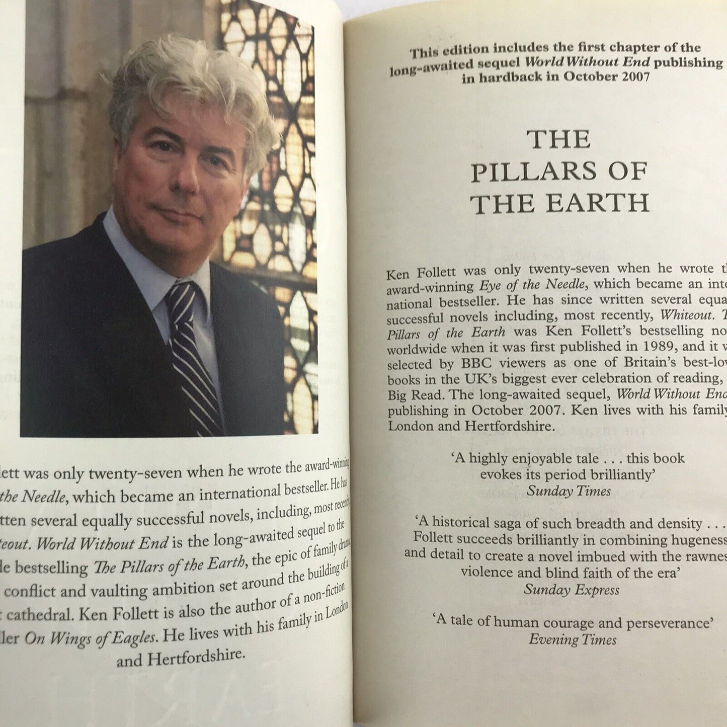 Kingsbridge #1 The Pillars of the Earth by Ken Follett (Paperback 2007)