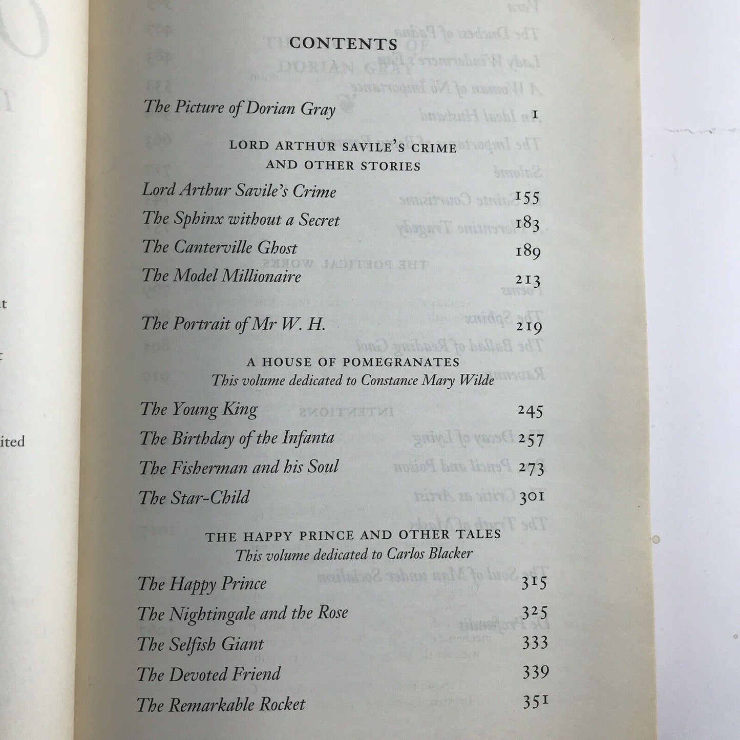 The Collected Works of Oscar Wilde (Paperback 1997) The Picture of Dorian Gray