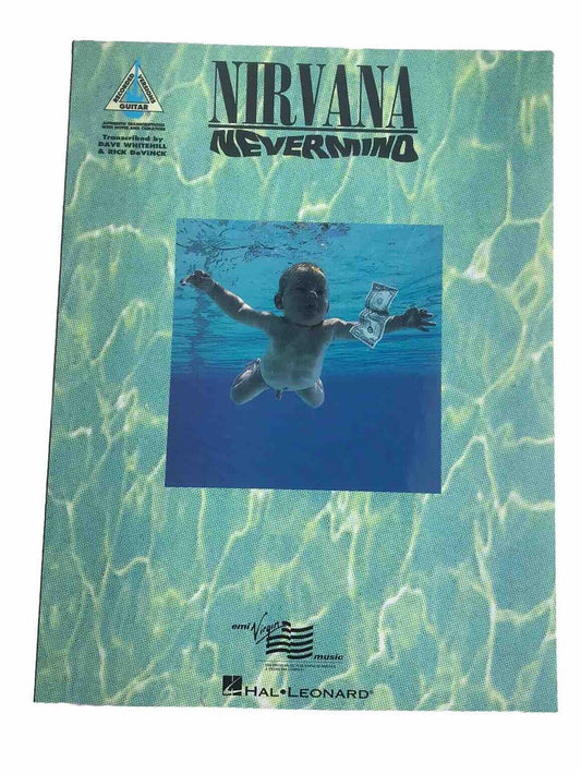 Nirvana - Nevermind - 1993 Songbook Guitar Recorded Version Sheet Music