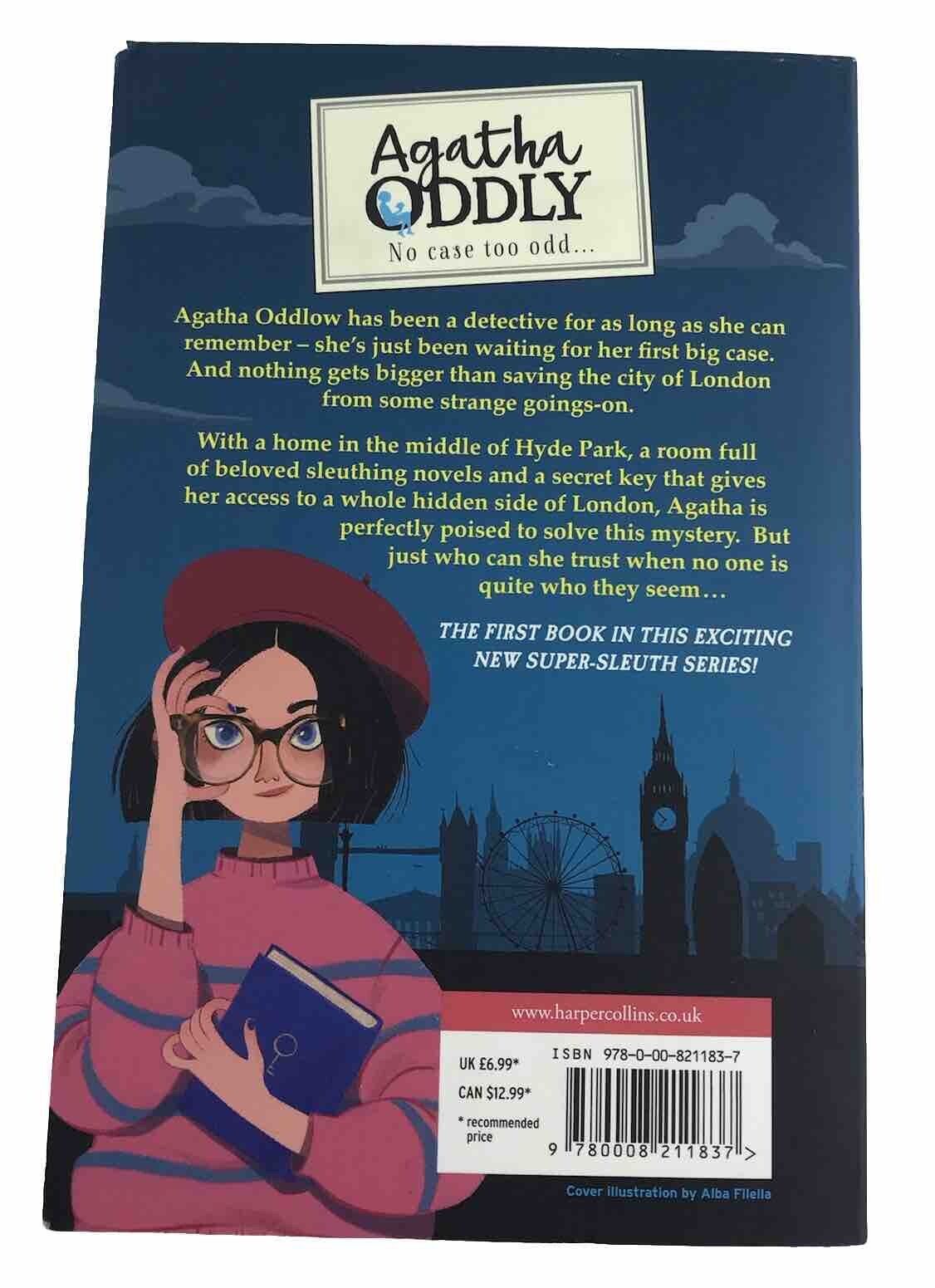 AGATHA ODDLY: The Secret Key by Lena Jones (Paperback 2018) Book 1 Agatha Oddly