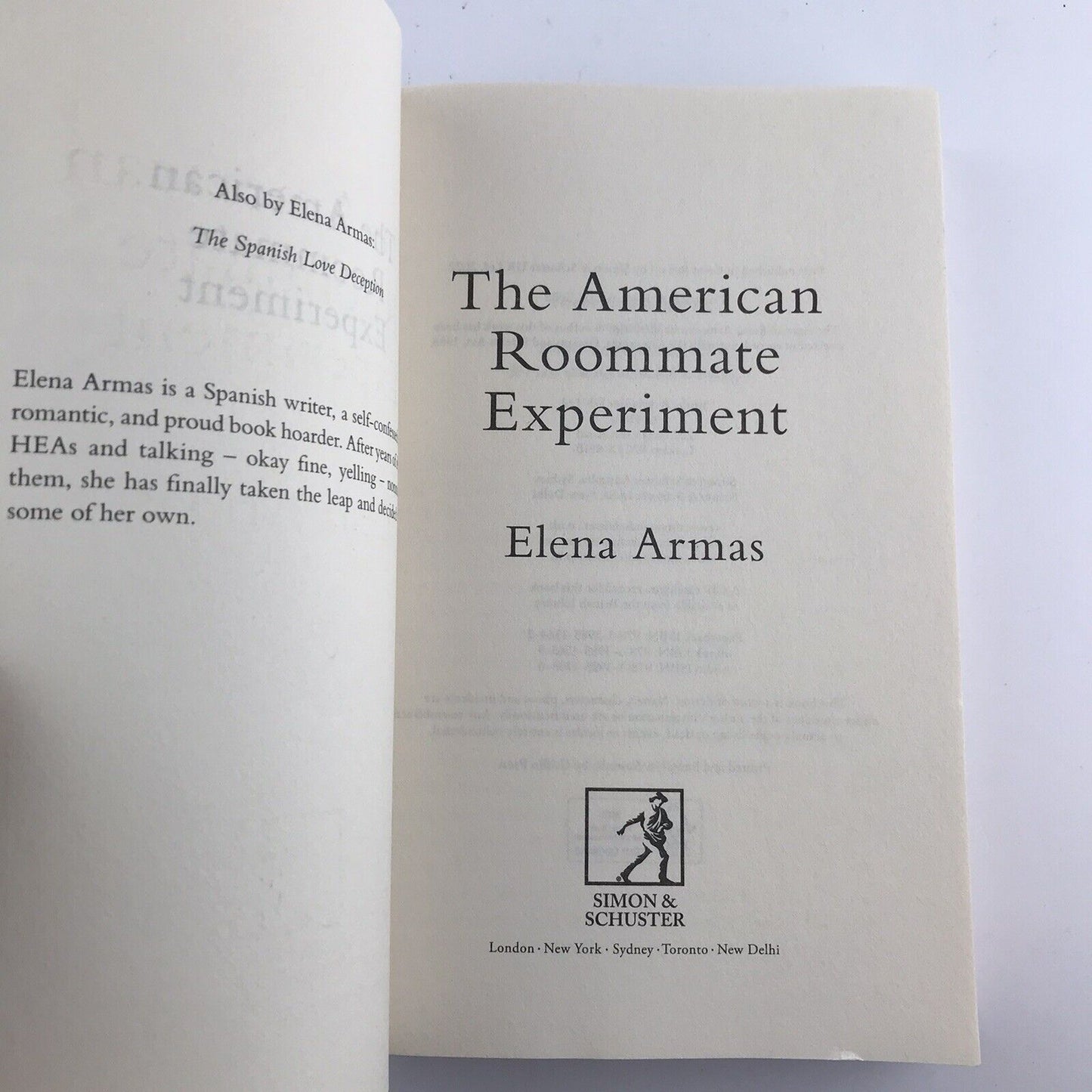 The American Roommate Experiment by Elena Armas (Paperback 2022)