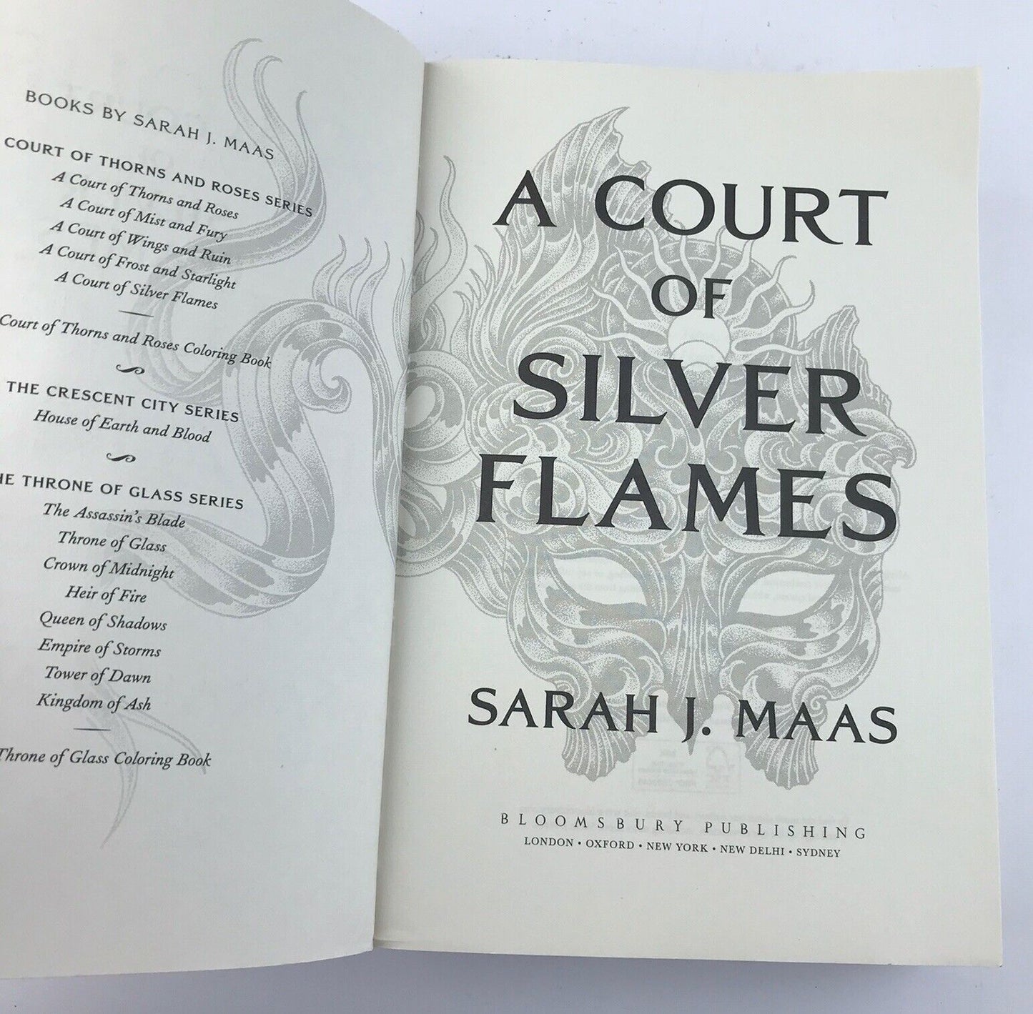 A Court of Silver Flames by Sarah J. Maas (Paperback, 2021)