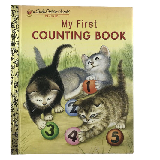 My First Counting Book - 0307020673, Lilian Moore, Hardcover Golden Book Classic