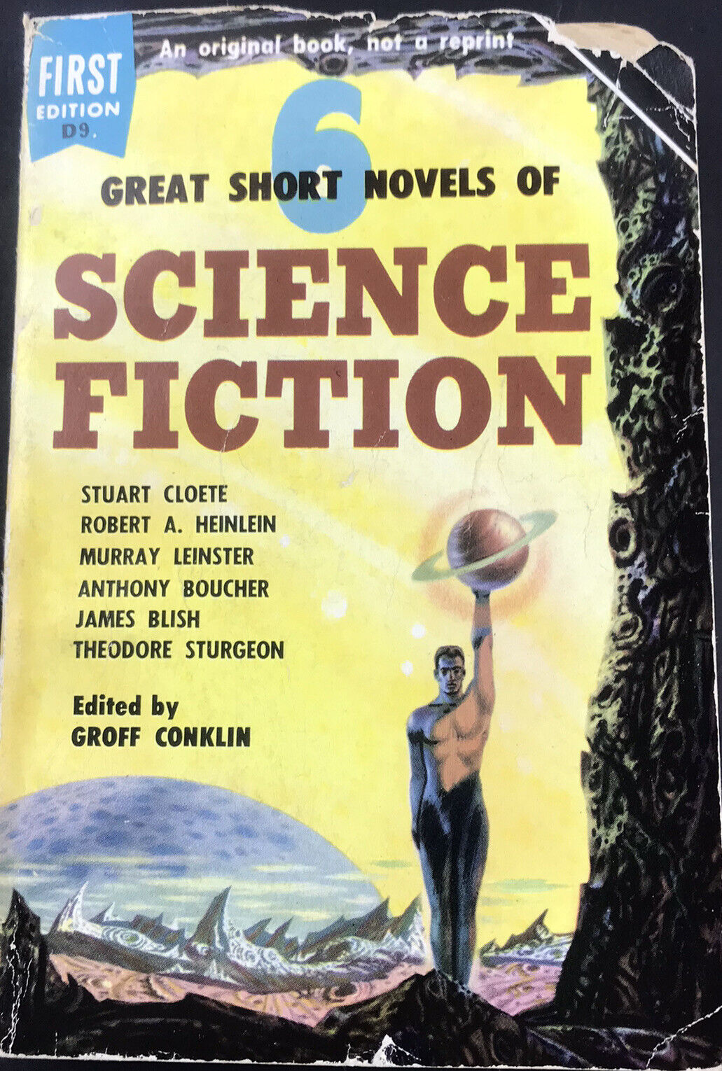 Six Short Novels Of Science Fiction, Multiple Authors, 1954 1st Edition