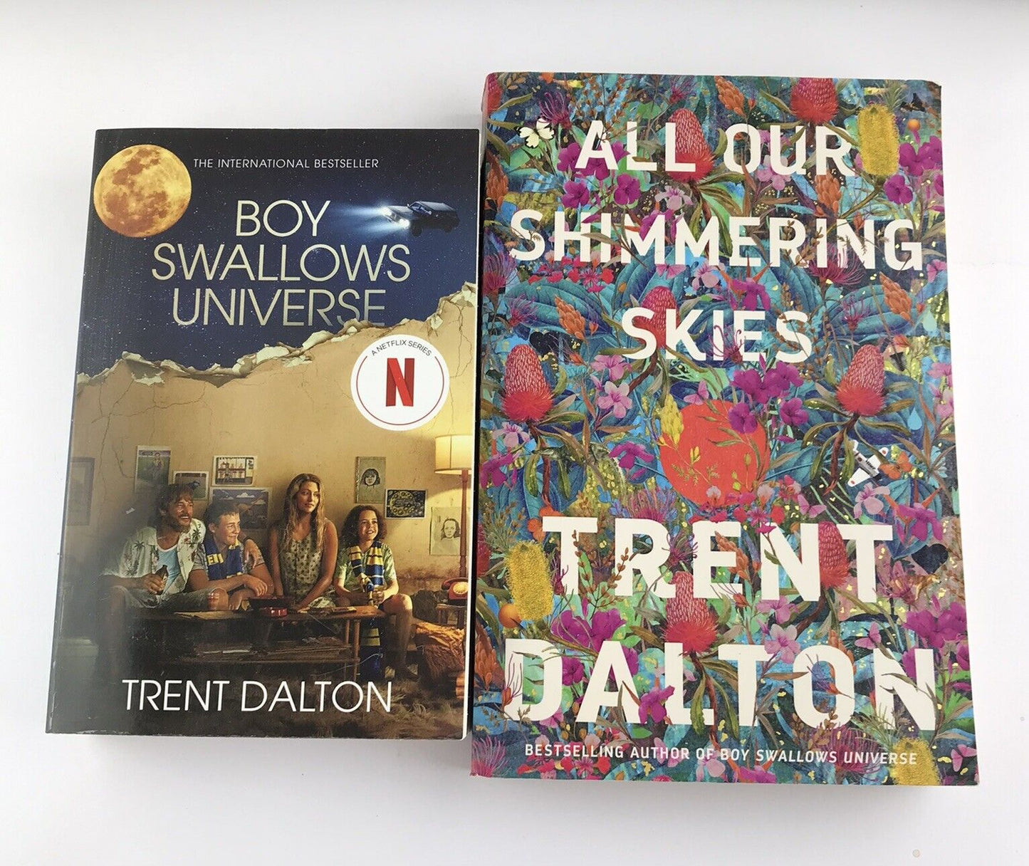 Boy Swallows Universe + All Our Shimmering Skies by Trent Dalton (Paperbacks)