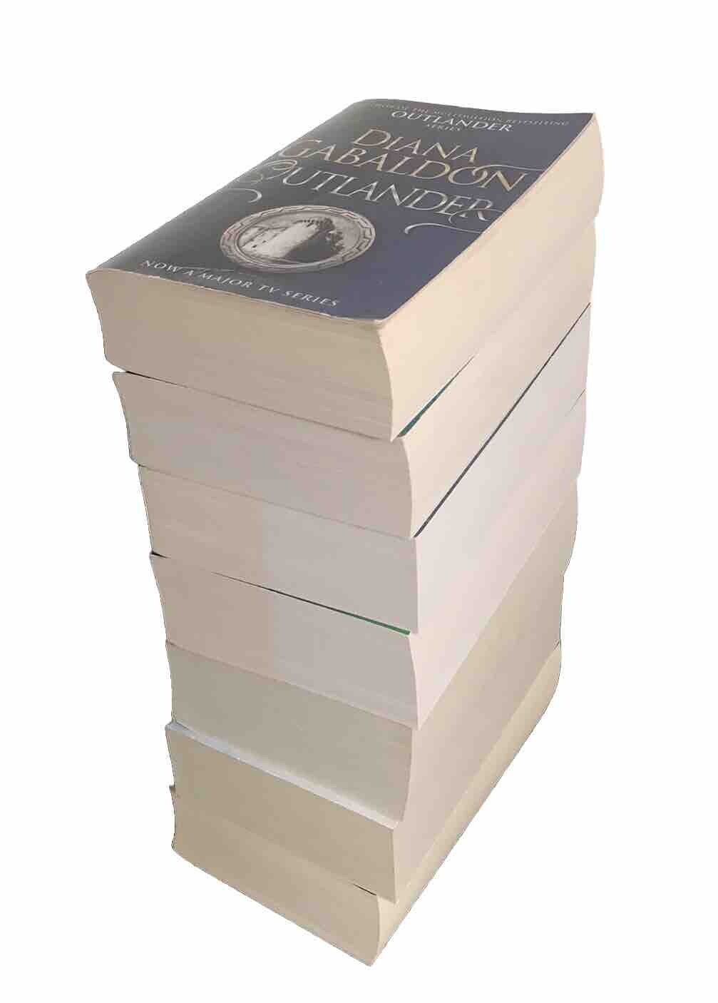 7x Outlander Series Book Bundle by Diana Gabaldon (Paperbacks) Books #1-7