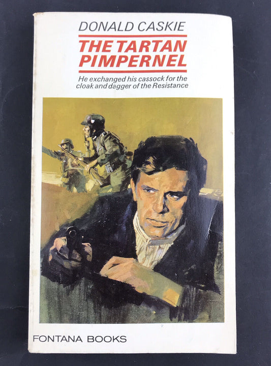 The Tartan Pimpernel By Donald Caskie | RARE Vintage Fontana Paperback 1974