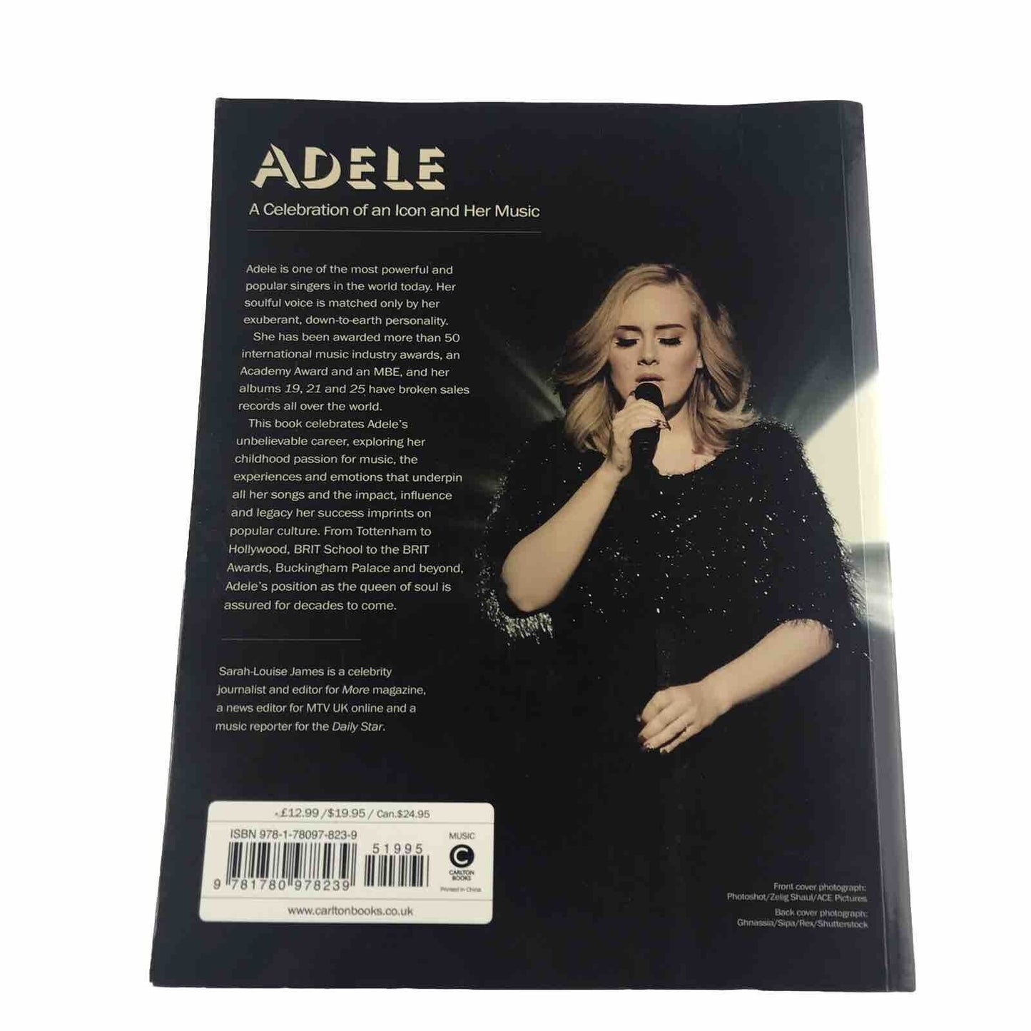 ADELE Book - A Celebration of an Icon and Her Music Paperback 2016