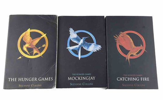 The Hunger Games Trilogy Book Bundle Series Set by Suzanne Collins (Paperbacks)