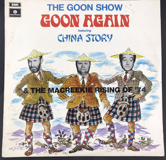 The Goons – Goon Again Featuring China Story Vinyl Record LP Australian 1974 EMI