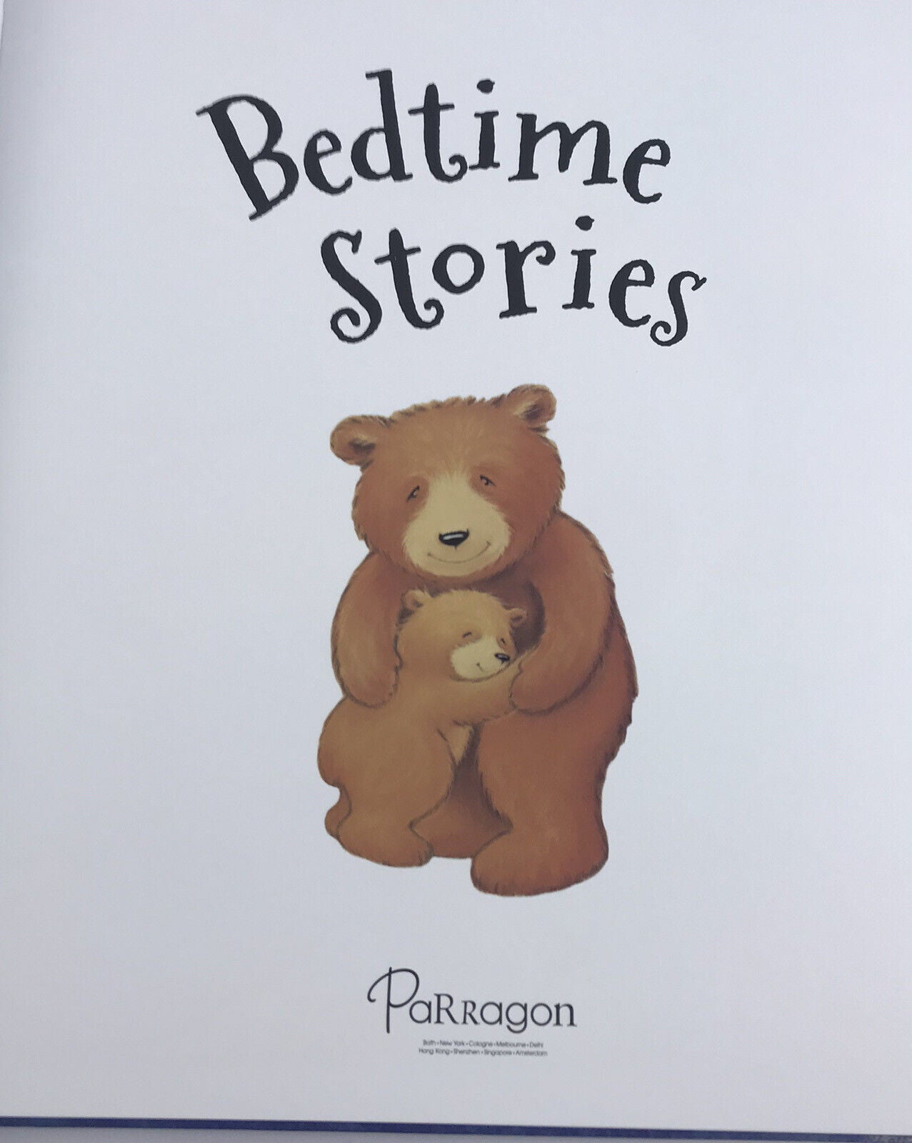 Bedtime Stories -  5 Stories To Share (Large Illustrated Children’s Book + CD)