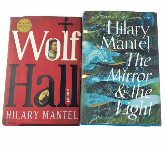 Wolf Hall + The Mirror & The Light Book Bundle by Hilary Mantel (Hardcovers)